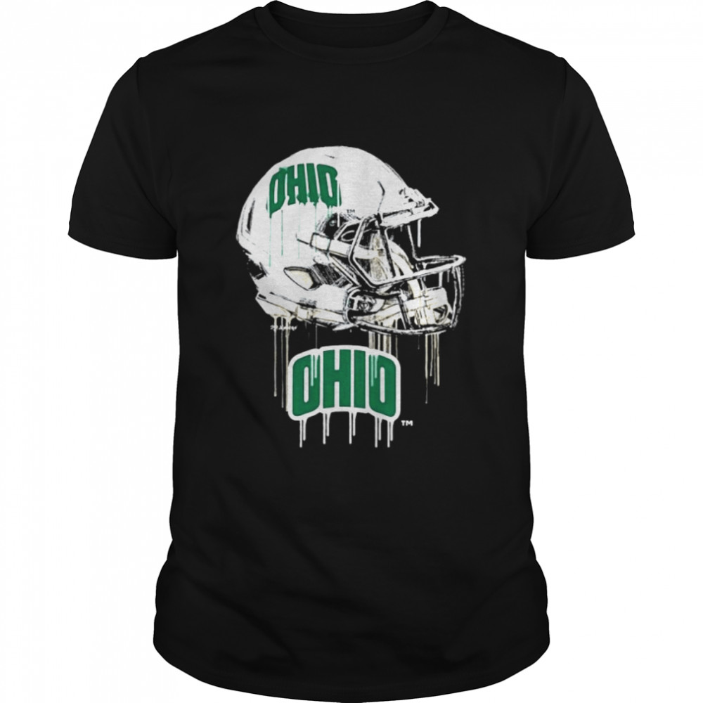 Ohio Bobcats Vintage Helmet Football Shirt