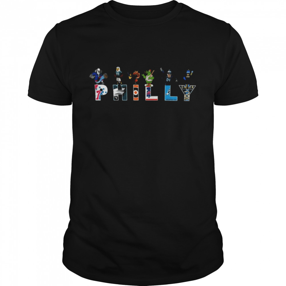 Philadelphia Teams Sports Mascot 2022 Shirt