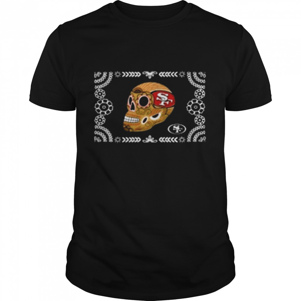 San Francisco 49ers Sugar Skull Shirt