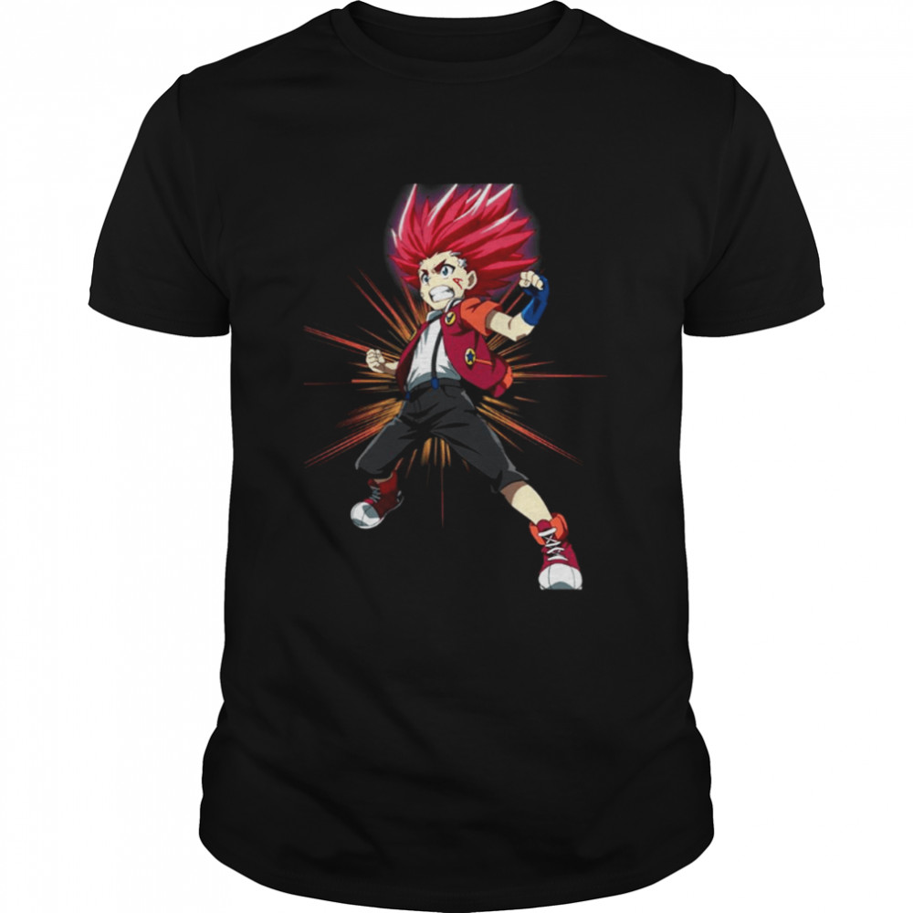 Strong Kid Aiger Akabane Beyblade Burst shirt