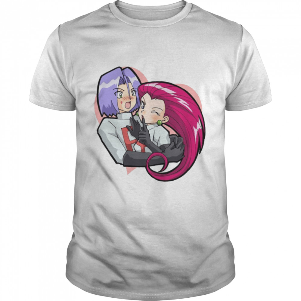 The Rocket Team Couple Pokemon shirt