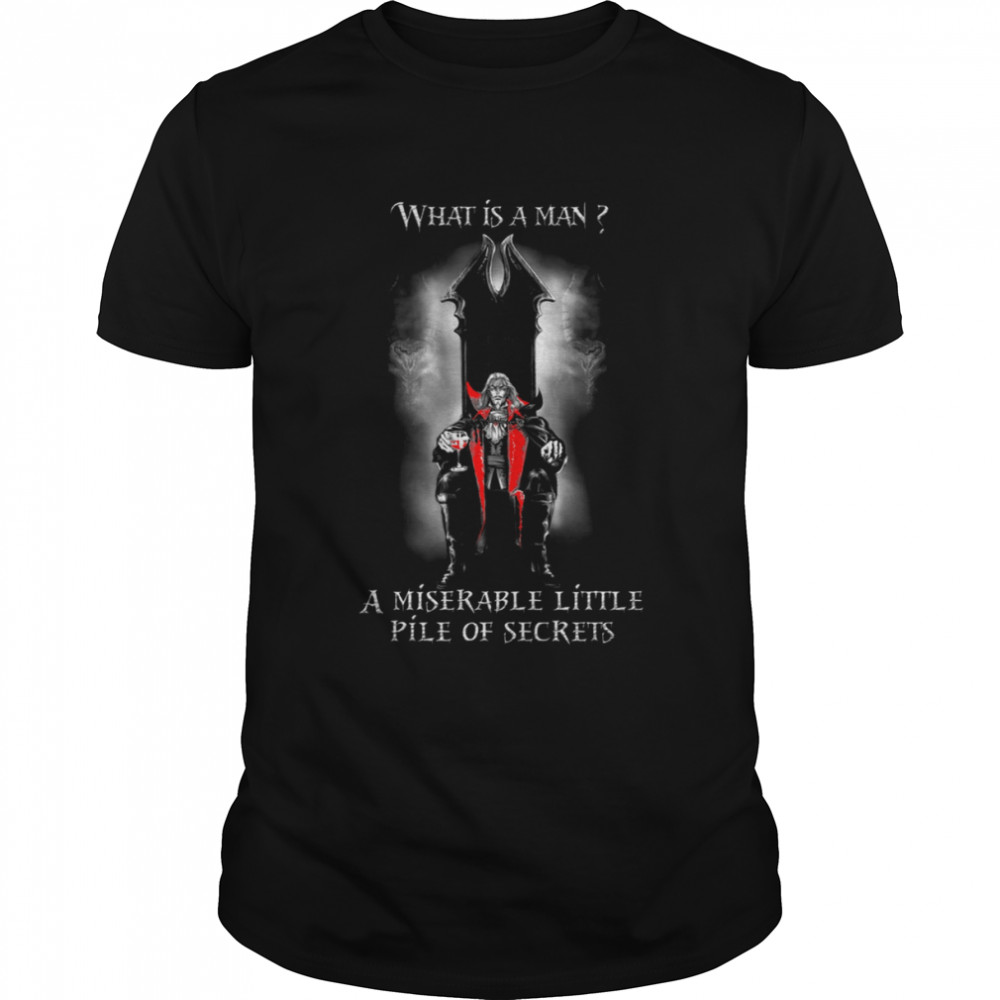 What Is A Man Castlevania shirt