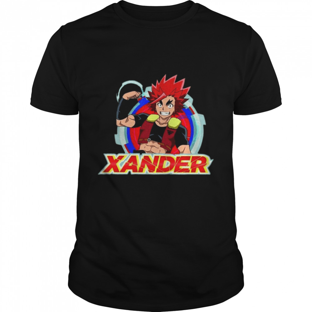 Xander Shakadera Power From Beyblade Burst shirt