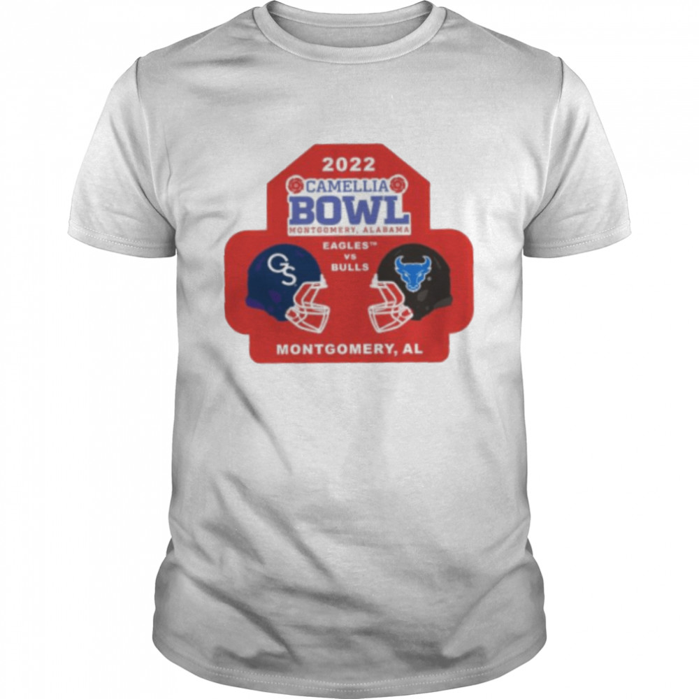 2022 Camellia Bowl Montgomery Alabama Eagles Vs Bulls Shirt