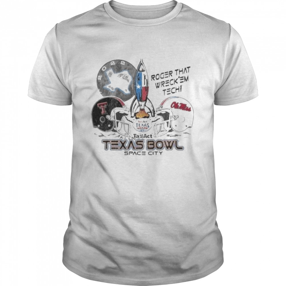 2022 Texas tech Texas bowl space city shirt