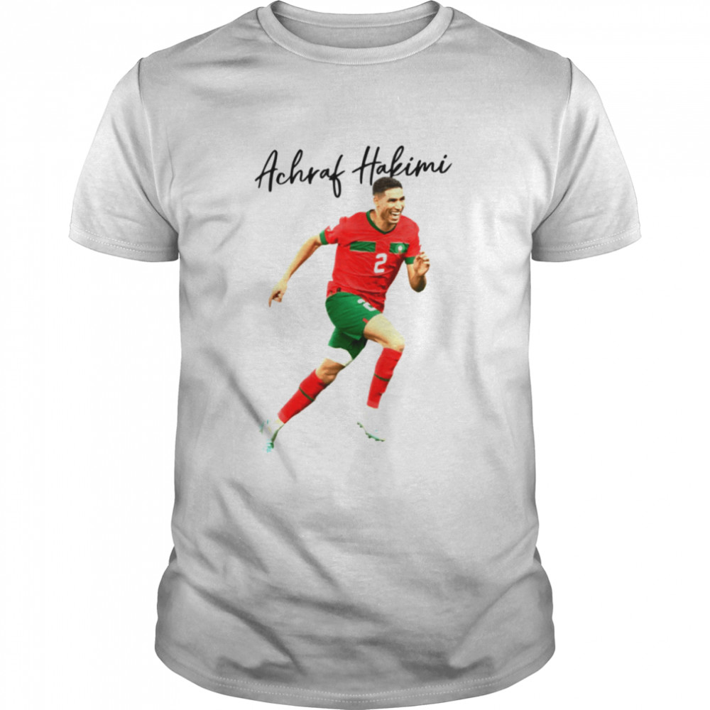 Achraf Hakimi Morocco Soccer shirt