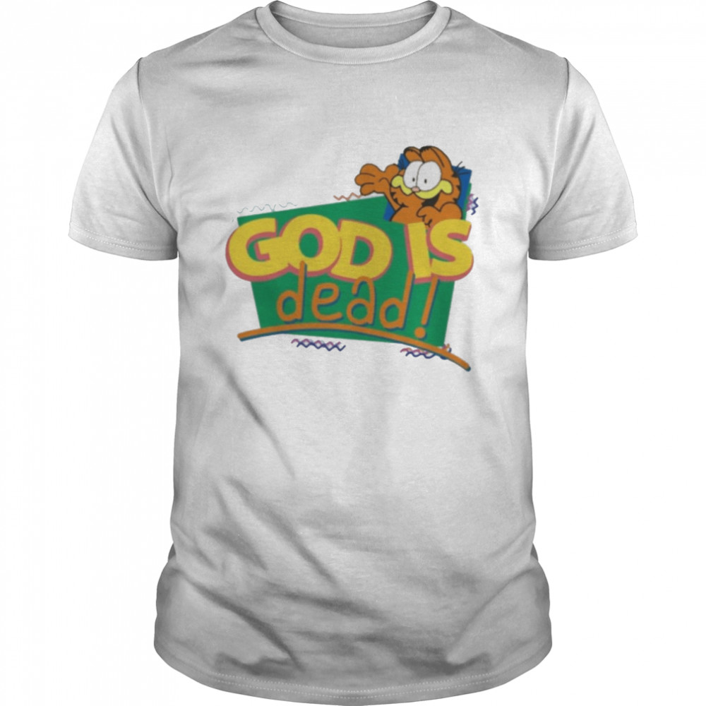 Garfield god is dead T-shirt