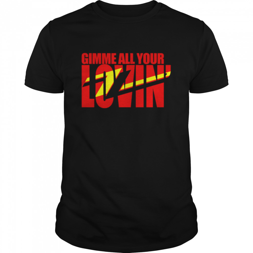 Gimme All Your Lovin’ Zz Top Band shirt