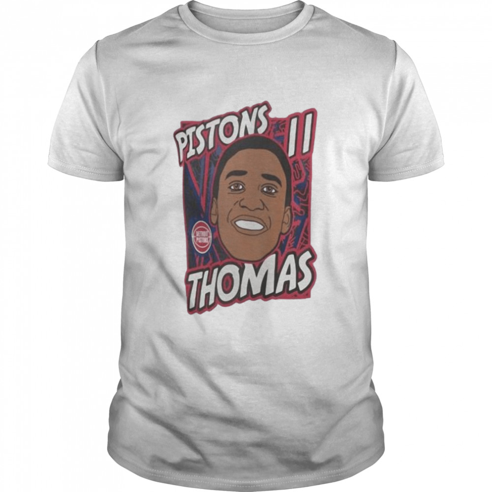 Isiah Thomas Detroit Pistons Mitchell Ness Shirt