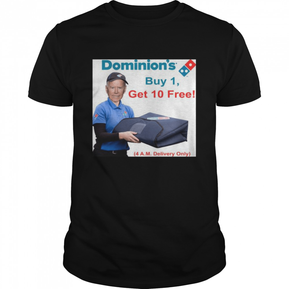 Joe Biden dominion’s buy 1 vote get 75000 free men’s t-shirt