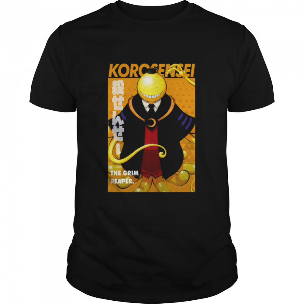 Korosensei The Grim Reaper Assassination Classroom shirt