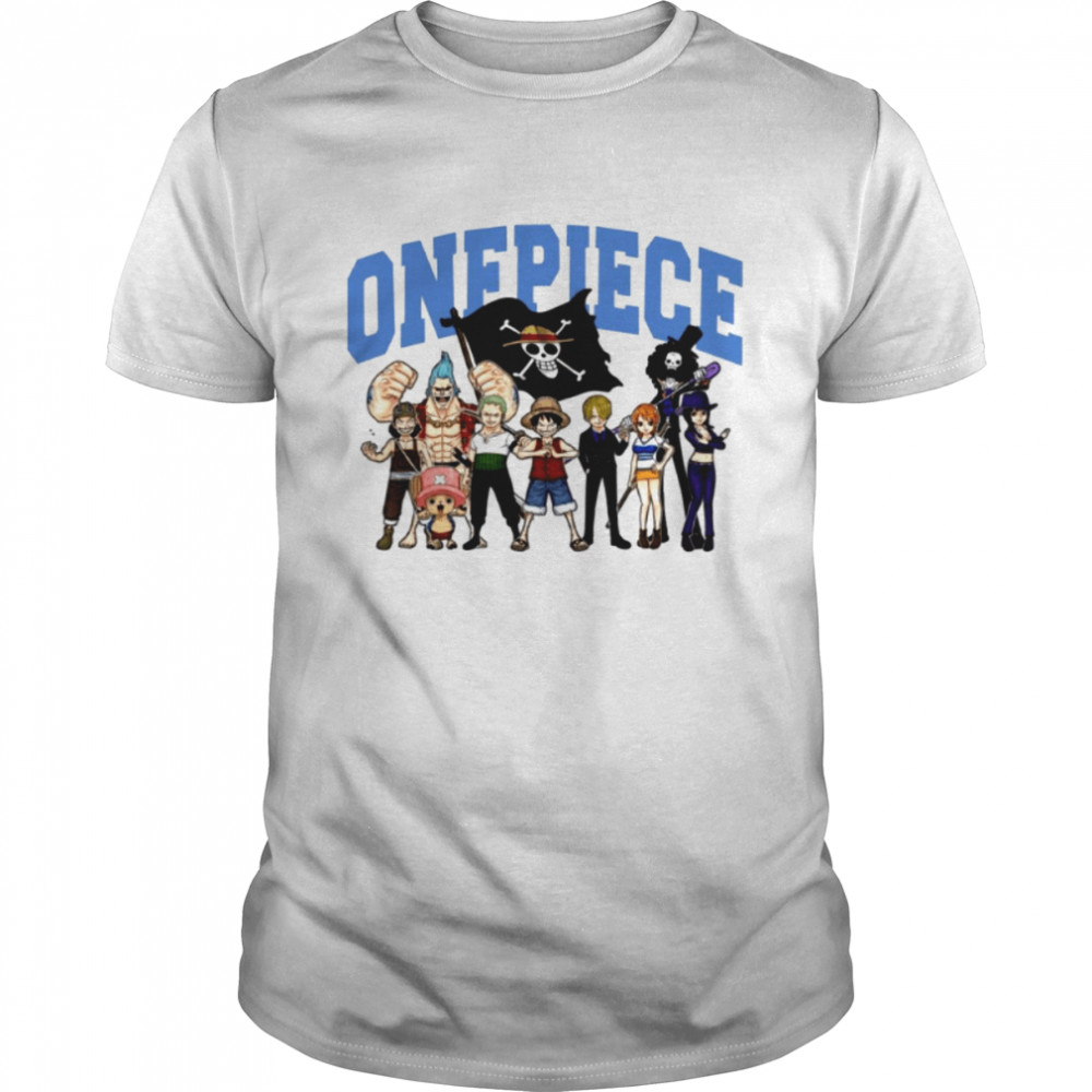 Logo Design One Piece All Characters shirt