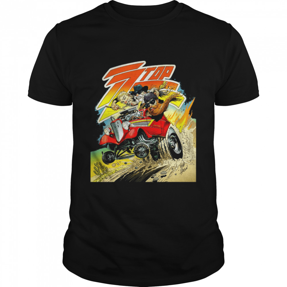 Music Zz Top American Rock Band Funny Fanmade shirt