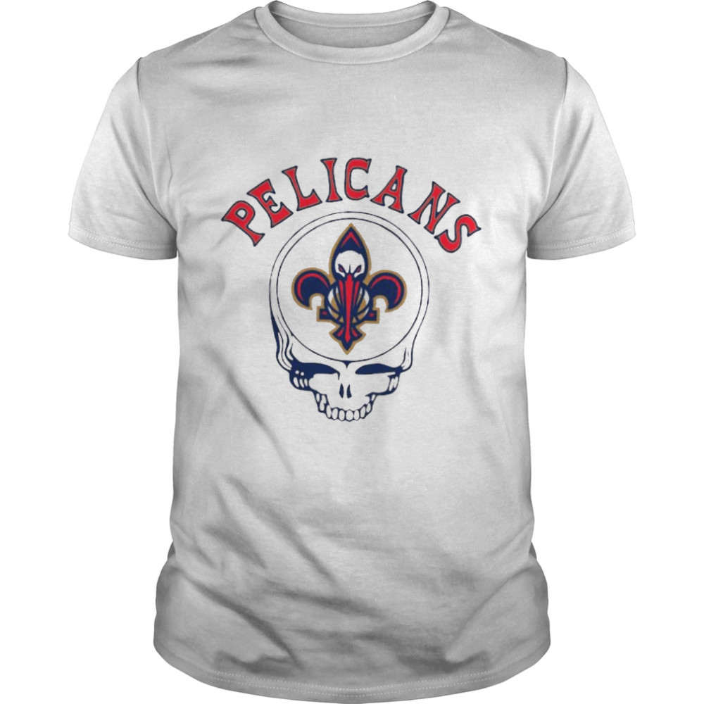 NBA Grateful Dead Pelicans T-Shirt