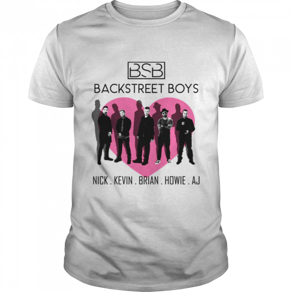 Nick Kevin Brian Howie Aj Backstreet Boys Pop Music Bring Memory Back shirt