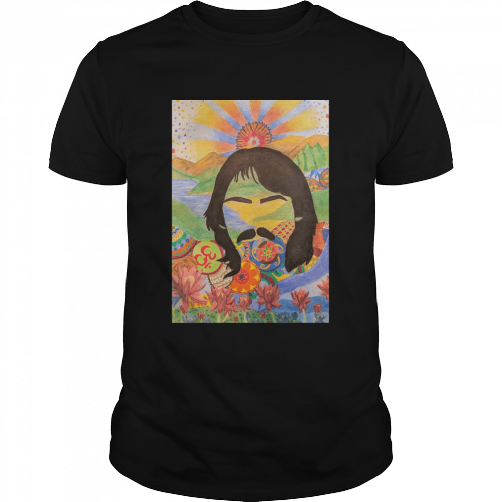 Psychedelic George Harrison shirt