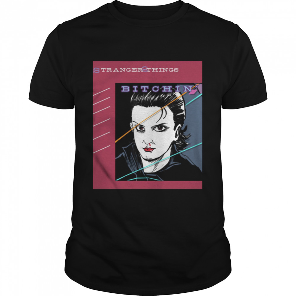 Rockstar Eleven Stranger Things Bitchin’ Duran Duran Illustration shirt