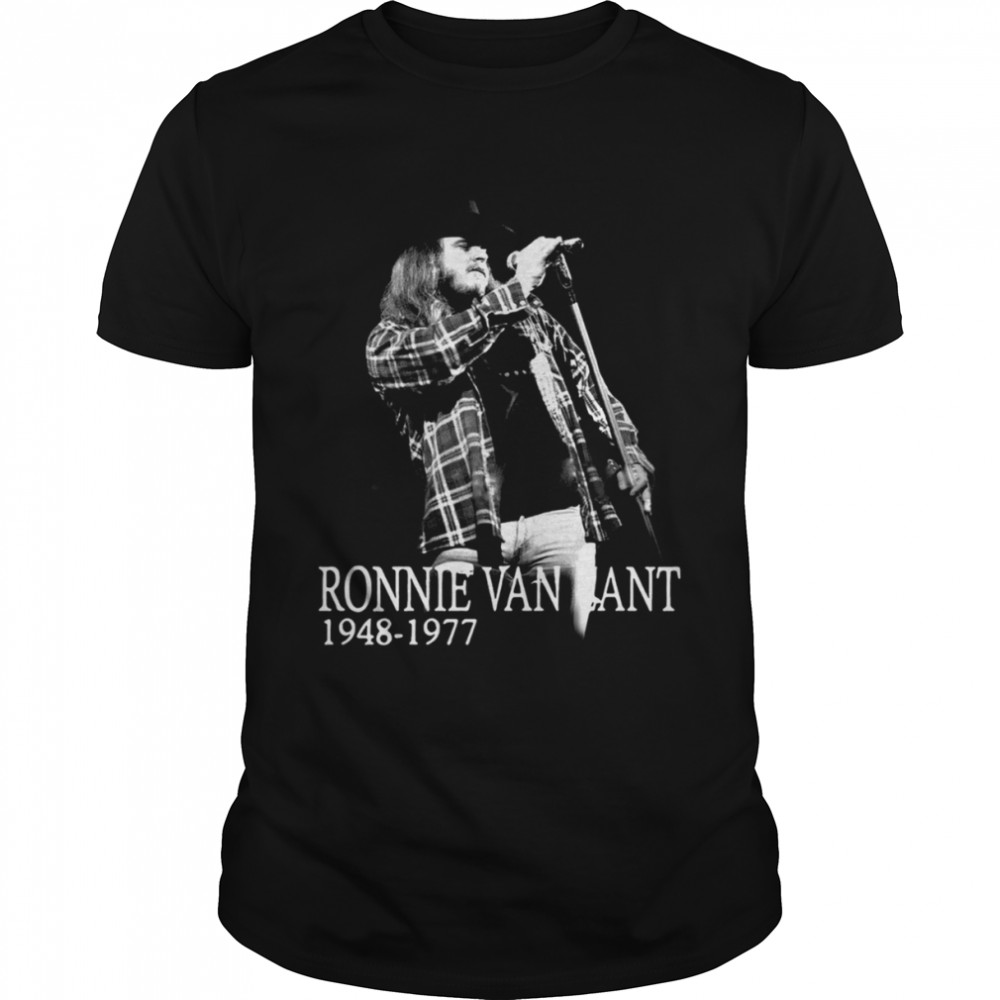 Ronnie Van Zant 1948 1977 Lynyrd Skynyrd shirt