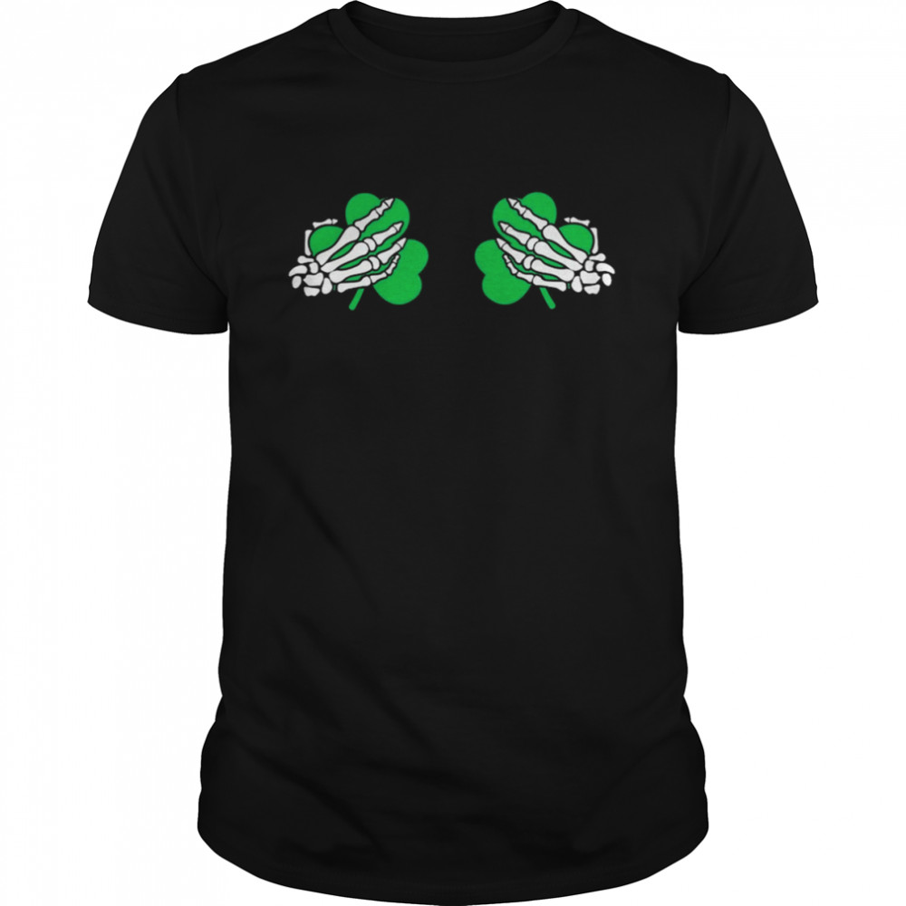 Shamrock Boobs St Patricks Day Gift shirt