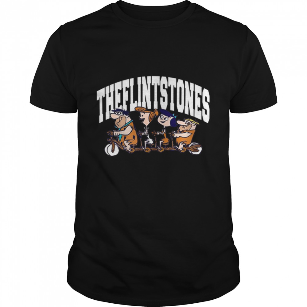 The Flint Stones Logo Design Cartoon shirt