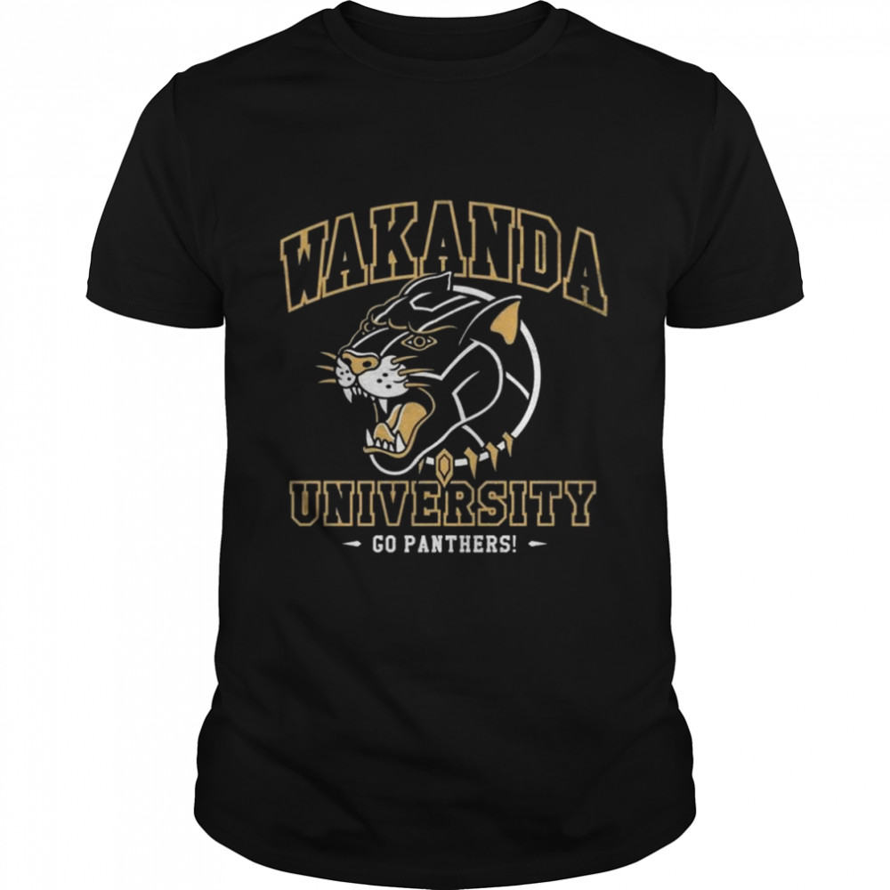 Wakanda University Go Panthers Shirt