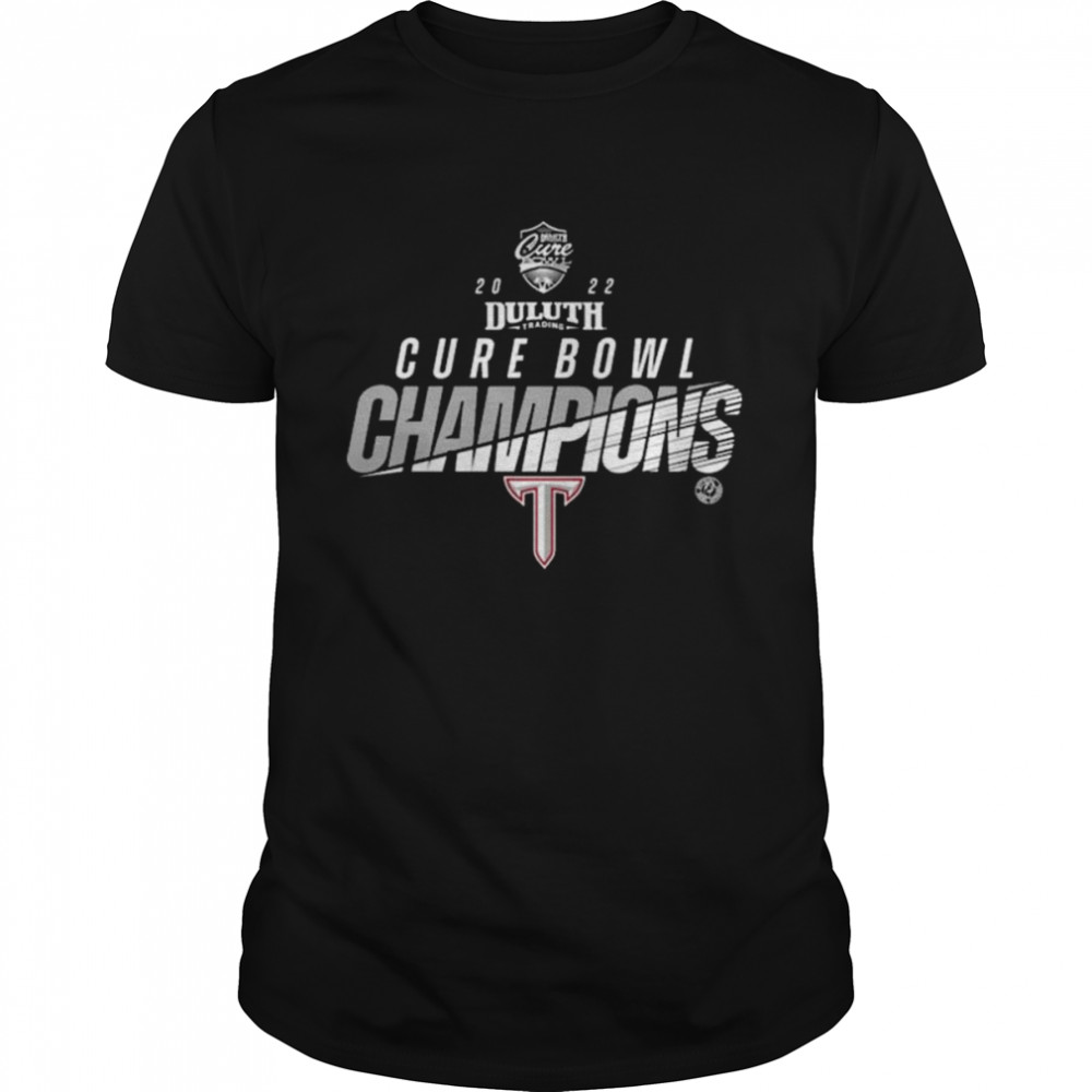 2022 Troy Trojans Champions Cure Bowl Final Team shirt