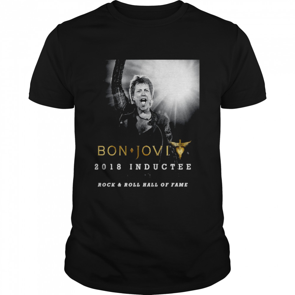 Bon Jovi 2018 Inductee Rock & Roll Hall Of Fame shirt