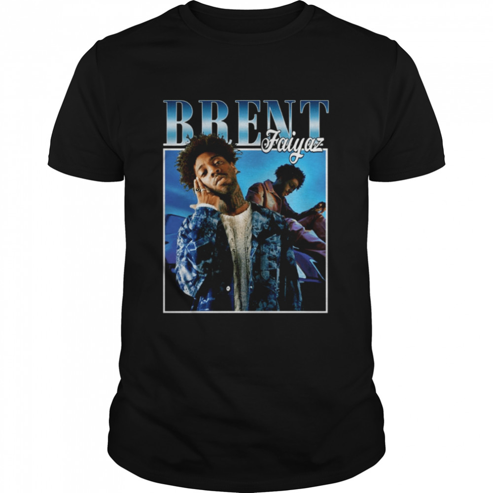 Brent Faiyaz Vintage 90’s Hip Hop Rap Music shirt