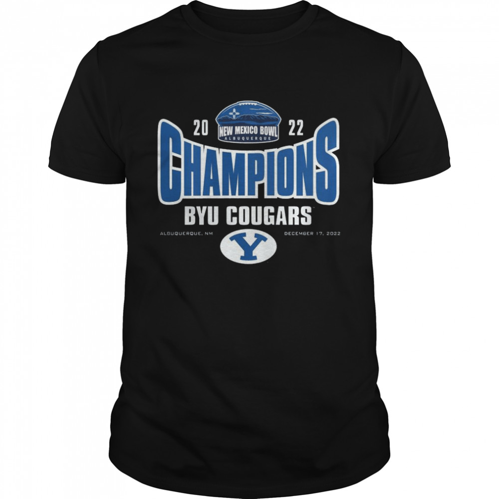 BYU Cougars 2022 New Mexico Bowl Champions Shirt