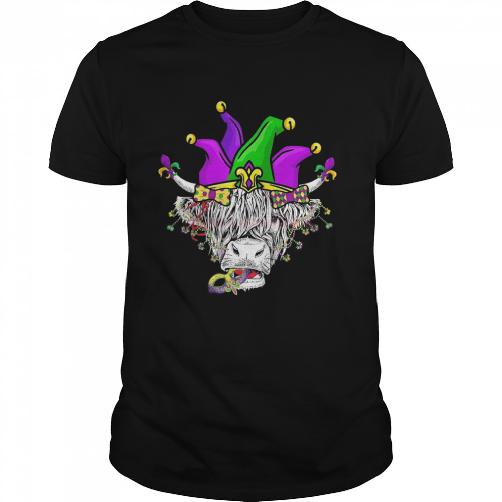 Cow Mardi Gras Happy Mardi Gras Heifers shirt