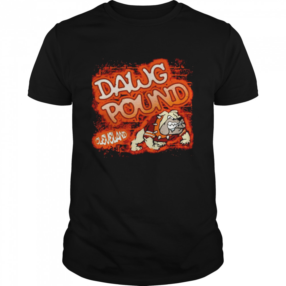 dawg pound Cleveland Browns shirt