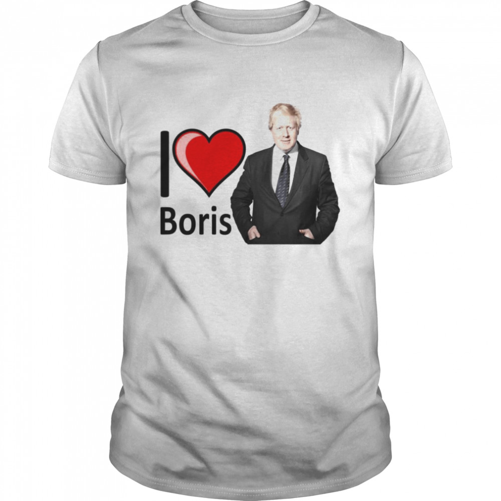 I Love Boris Johnson Shirt