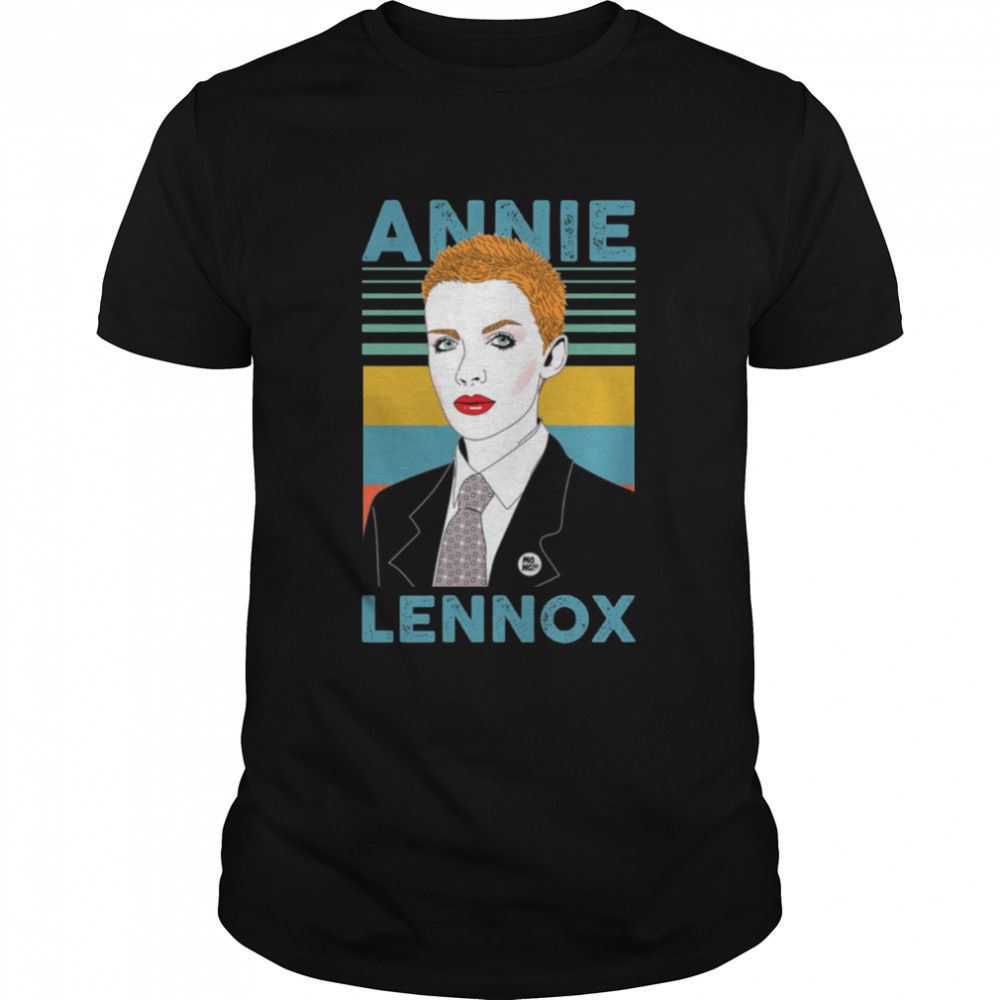 Portrait Of Annie Lennox Retro Vintage shirt