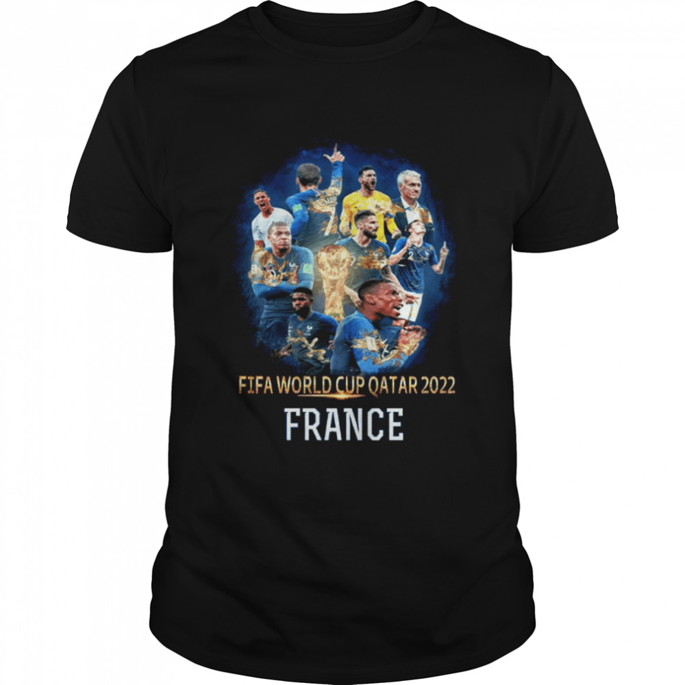 Qatar World Cup Champion 2022 France Football Team shirt