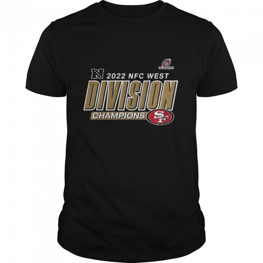 San Francisco 49ers 2022 NFC west division champions shirt