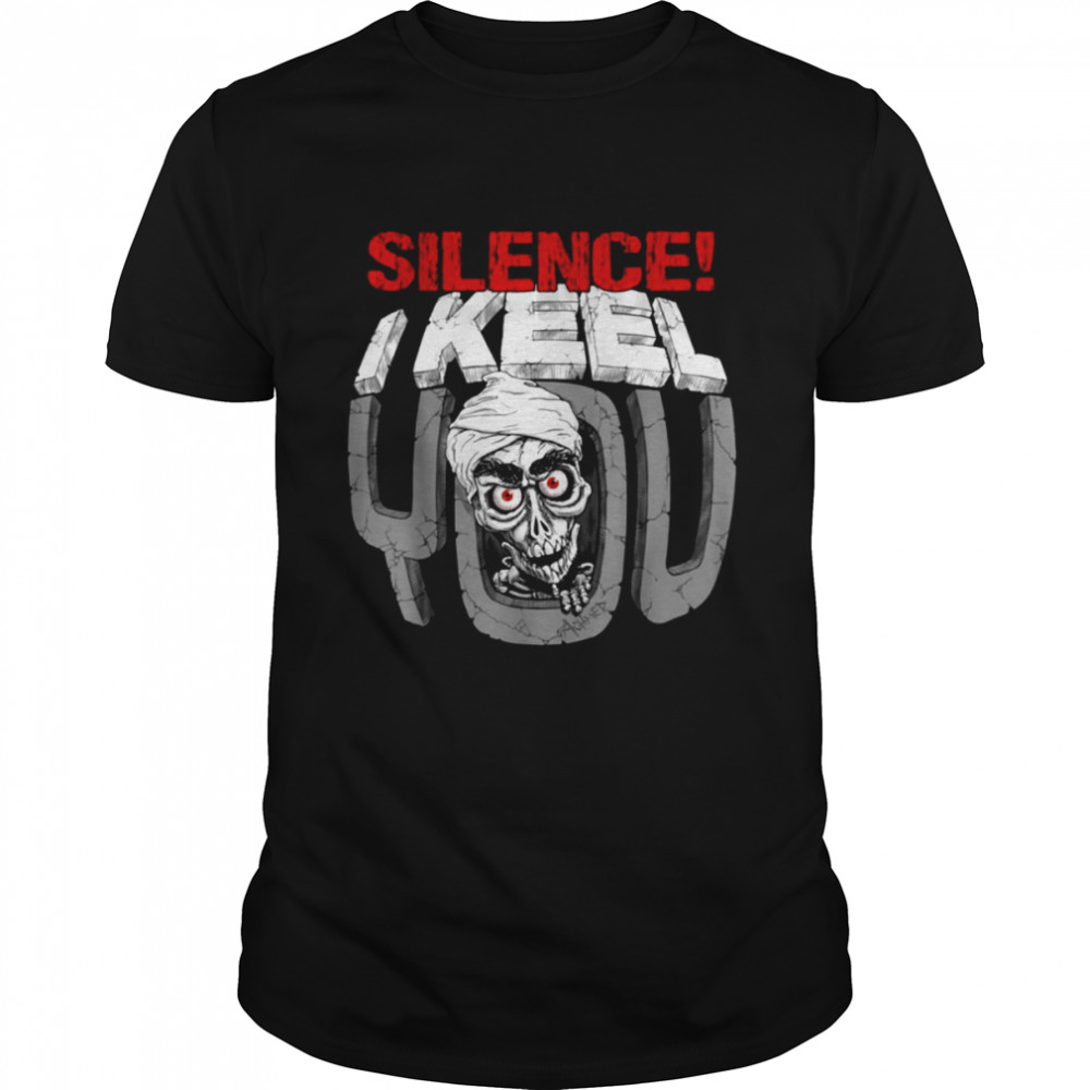 Silence Je Te Keel Minéral Jeff Dunham shirt