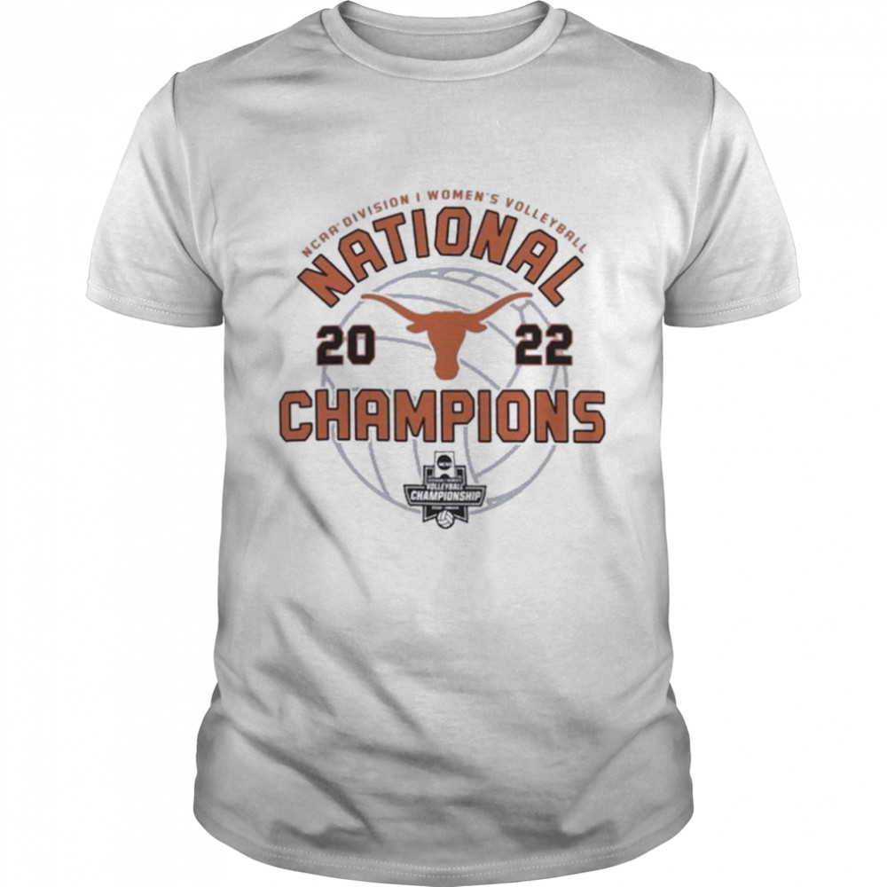 Texas Longhorns 2022 Women’s Volleyball National Champions Locker Room T-Shirt