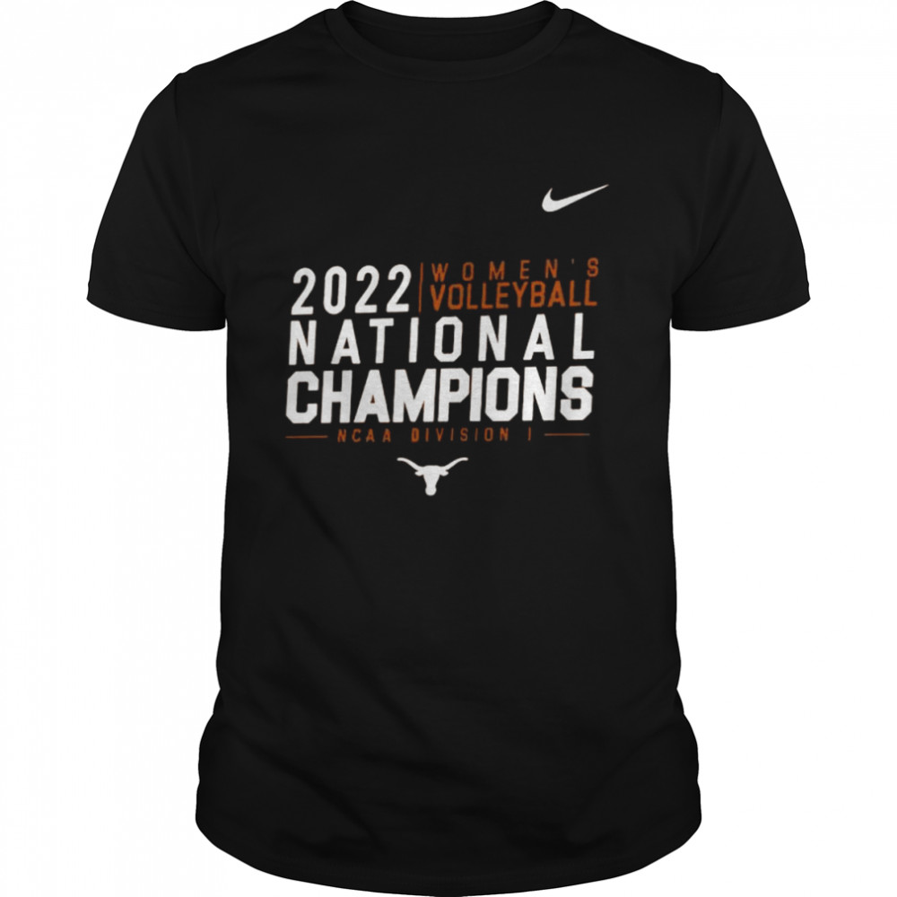 Texas Longhorns Nike 2022 Women’s Volleyball National Champions T-Shirt