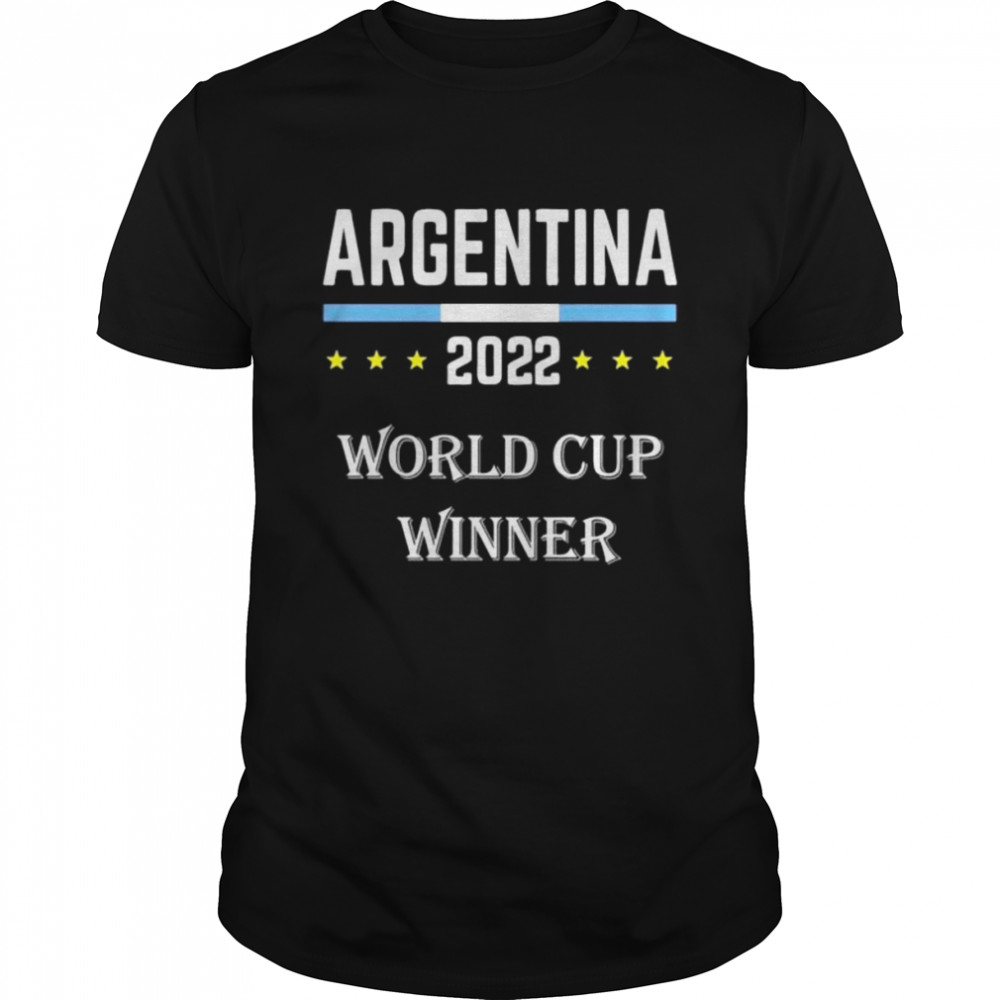 World Cup Winner Argentina 2022 Shirt