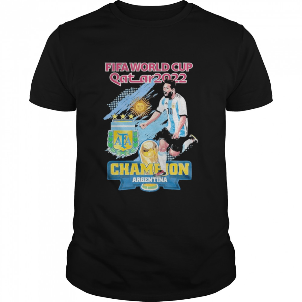 Argentina Champion 2022 Qatar World Cup T-shirt