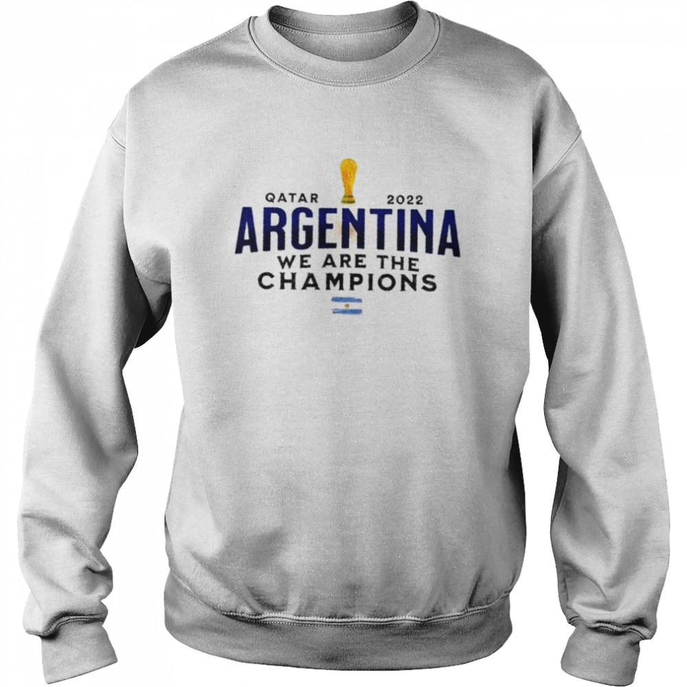 Argentina World Champion qatar 2022 Argentina campeon del mundo T- Unisex Sweatshirt