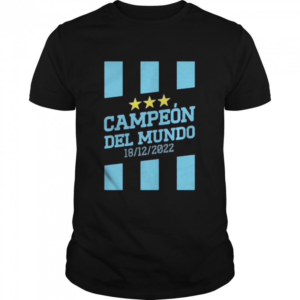 Argentina World Cup Champions 2022 T-Shirt