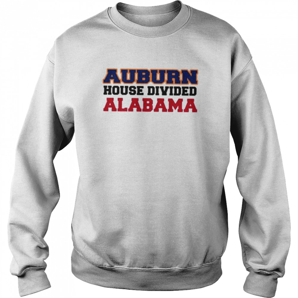 Auburn House Divided Alabama  Unisex Sweatshirt