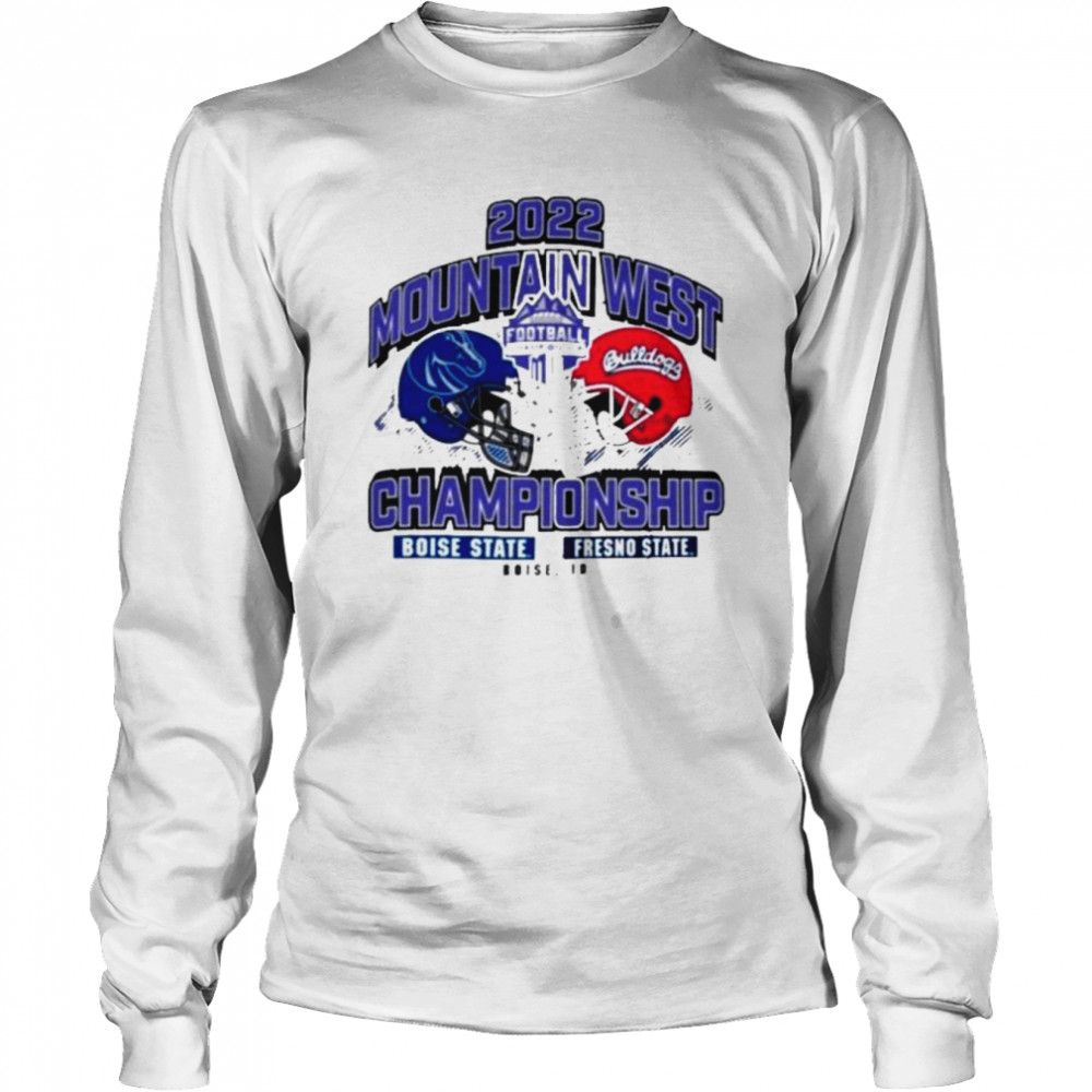Boise State Vs Fresno State 2022 Mountain West Football Championship  Long Sleeved T-shirt