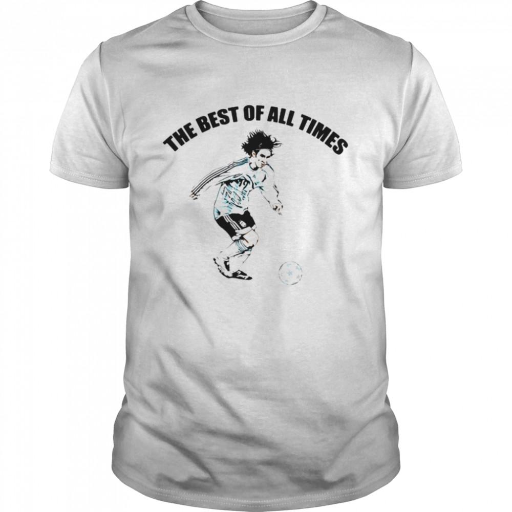 Champion Argentina, World Cup 2022 Messi The Best of All Times Graphic Funny T-Shirt