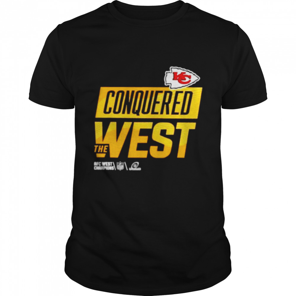 kansas City Chiefs conquered the West 2022 AFC West division champions shirt