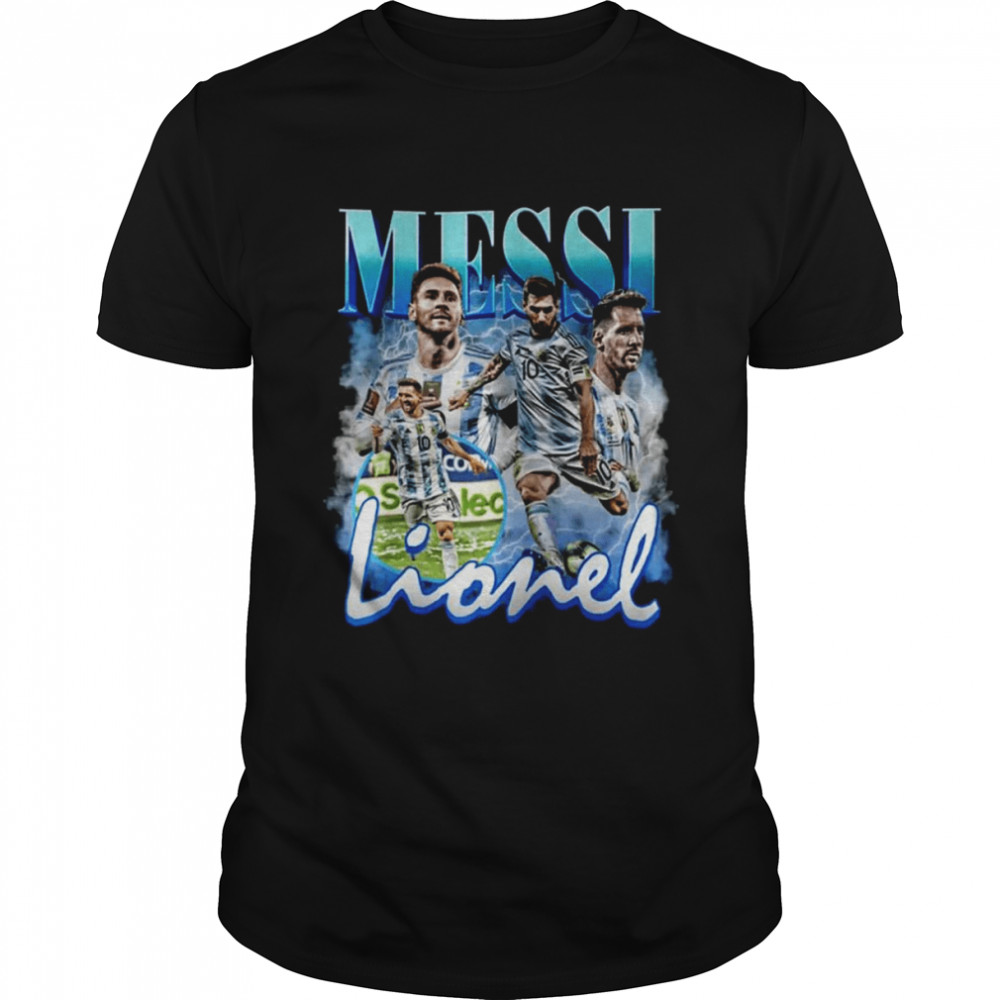 Lionel Messi Legends & Goats Qatar World Cup 2022 Champion T-Shirt