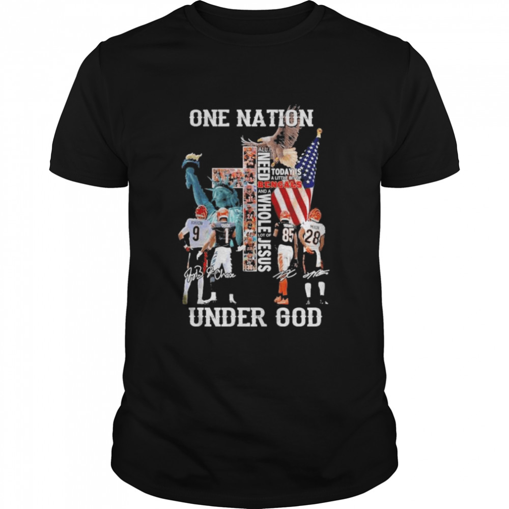 One Nation Under God Cincinnati Bengals 2022 Shirt