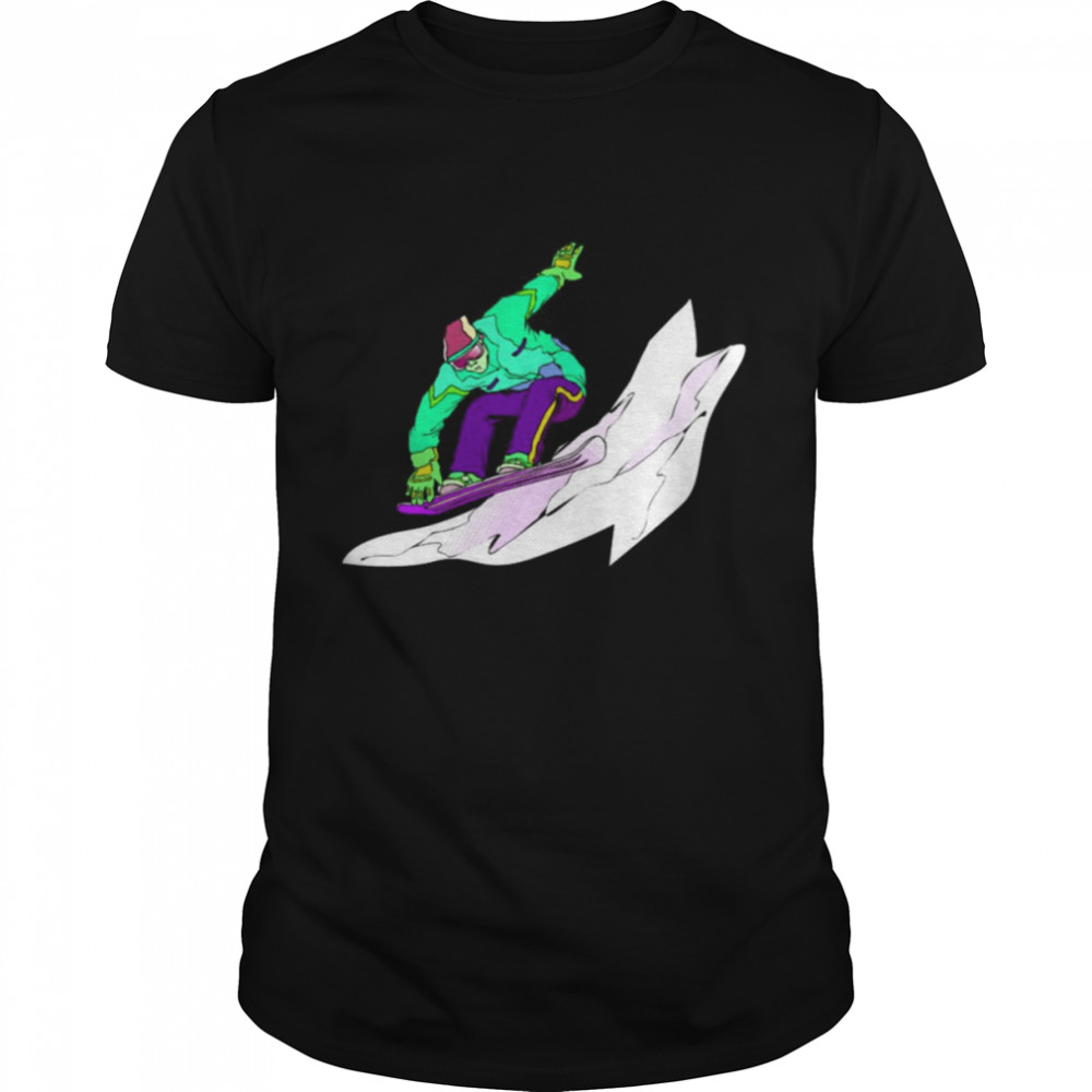 Snowboarder Silhouette Shirt