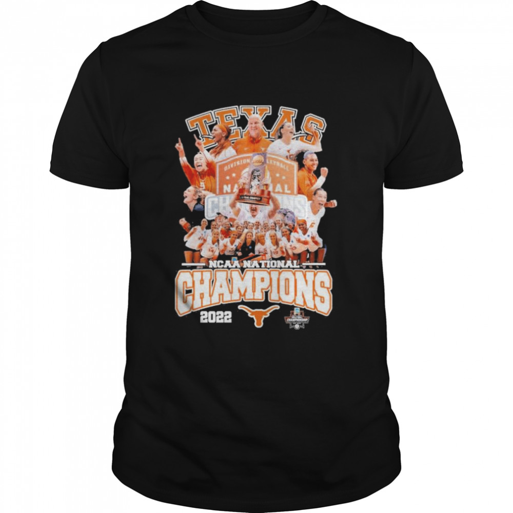 Texas Longhorn volleyball 2022 NCAA National champions shirt